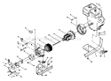 Part Location Diagram of 66765D Briggs and Stratton HOUSING, ENGINE ADAPTOR